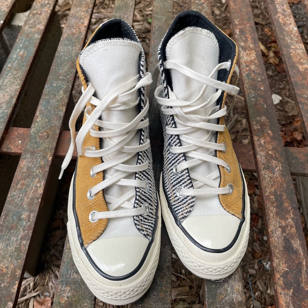 converse chuck 70 textured tri-panel shoes